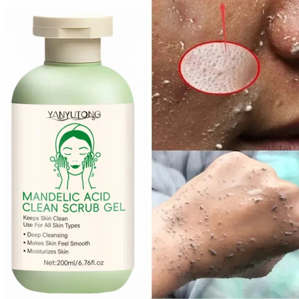 Facial Exfoliating Gel – Deep Cleansing Scrub