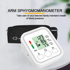 Blood Pressure Test Kit BP Monitor Upper Arm Automatic Tonometer Digital Sphygmomanometer Pulse Medical Device