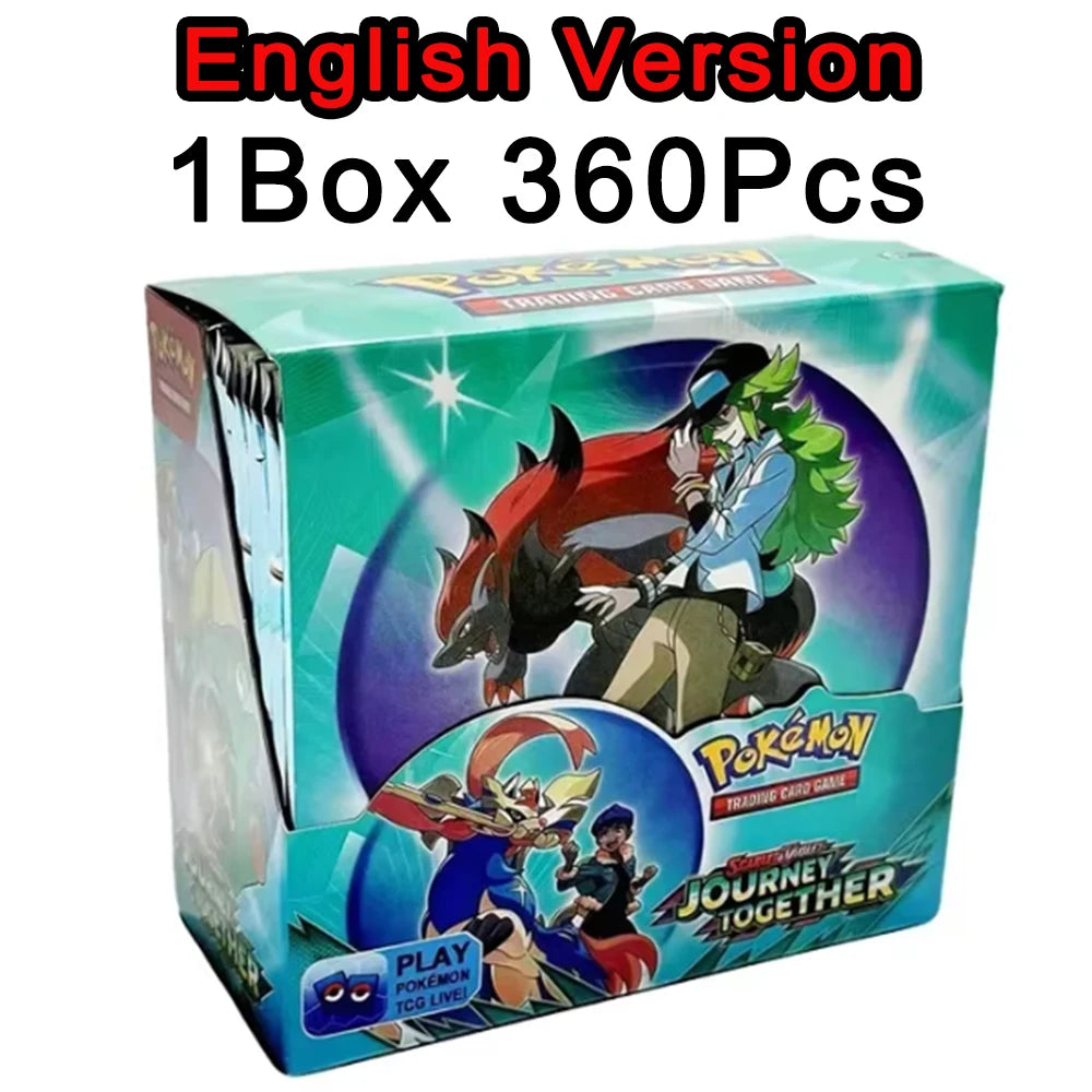 Pokémon English Trading Card Booster Box — 360 Cards