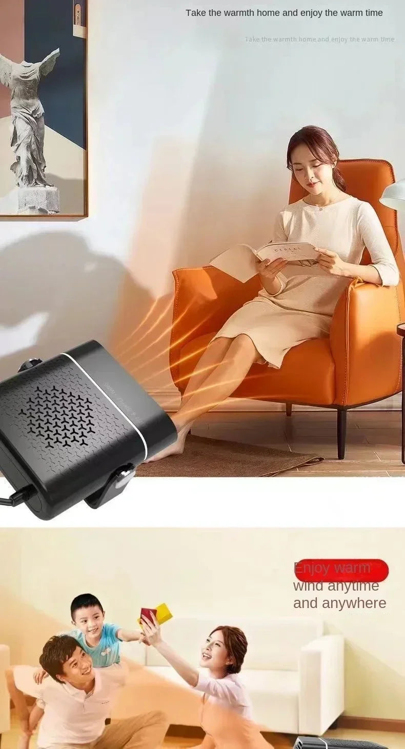 Portable Car Heater Car 12V Heater 24V Car Heater Windshield Automatic Defogging Defrost Heater Fast Heating 2025 New