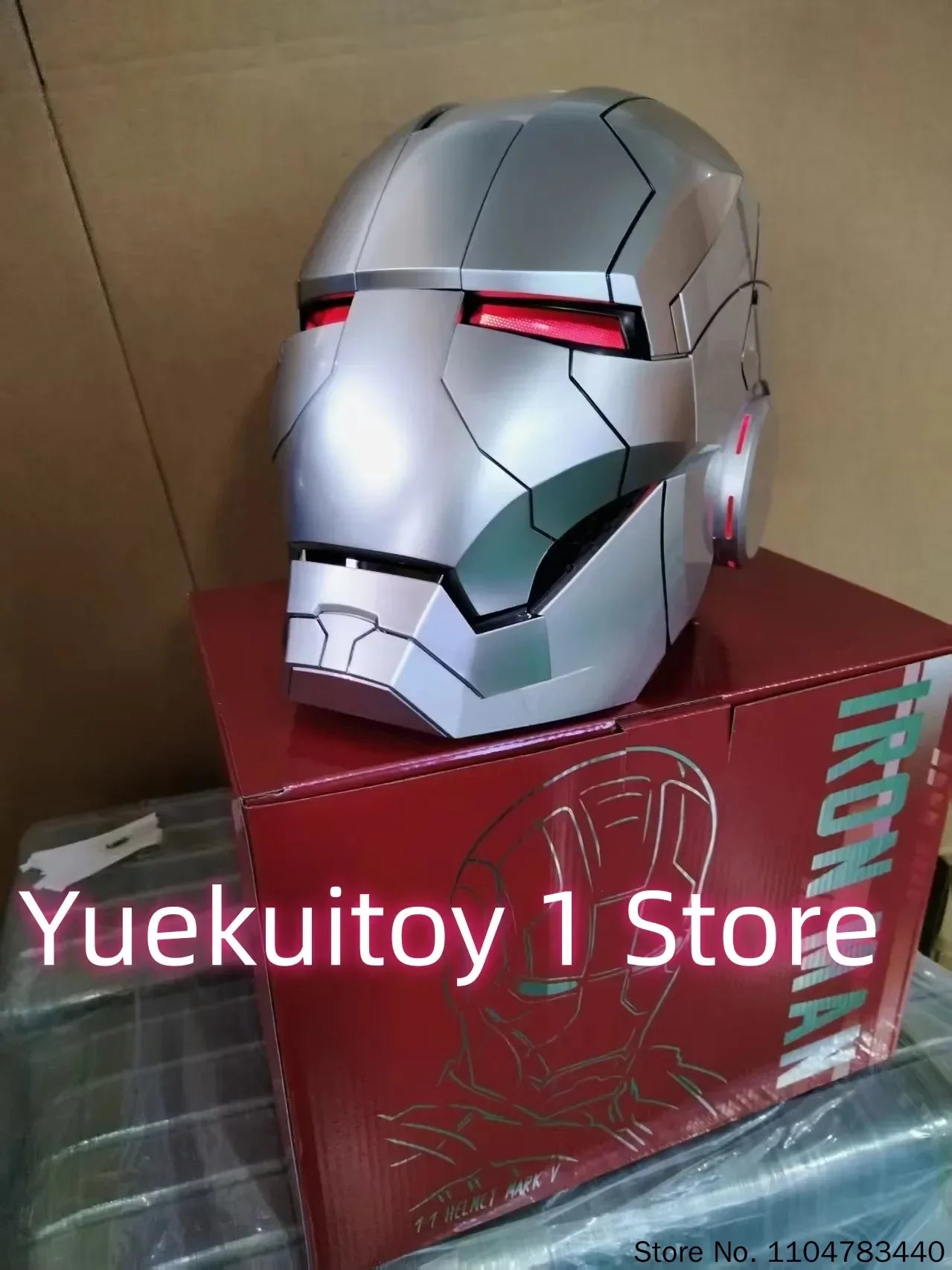 Wearable Iron Man Mk5 Helmet Toy with Arm Cannon Role Play  Green Goblin Designs