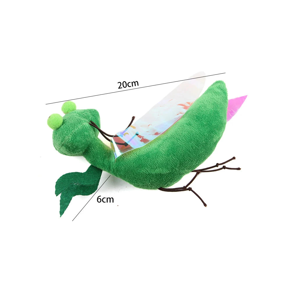 Interactive Plush Cat Chew Toy – Animal Designs