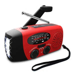 Multifunctional Solar Hand Crank Radio FM AM WB  Flashlight Power
