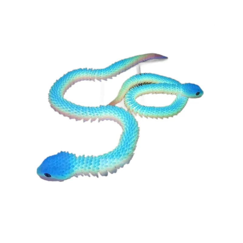 1PCS Mobile Joint Simulation Cobra and Snake Egg Statue - Creative Desktop Decoration Sculpture Home Decoration Ornament Gift
