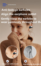 Earphone Clip Wireless Bluetooth Headphone Bone Conduction Headset High Quality TWS Auriculares Sport Noise Canceling With Mic
