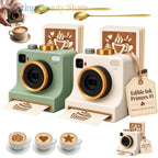 3D Printed Latte Art Camera,One‑touch Coffee Printer Chocolate Foam Machine