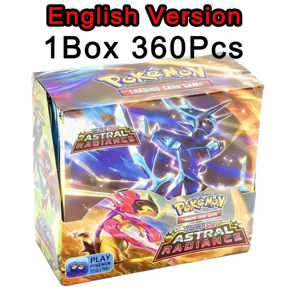 Pokémon English Trading Card Booster Box — 360 Cards