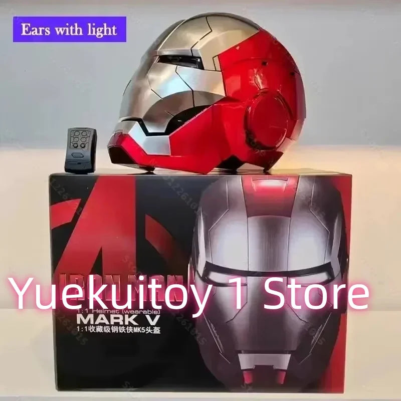 Wearable Iron Man Mk5 Helmet Toy with Arm Cannon Role Play  Green Goblin Designs