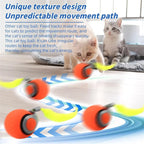 Smart Cat Toys Ball Automatic Interactive Pets Electric Rolling Teaser USB Rechargeable Kitty Moving Bouncing Ball Birthday Gift