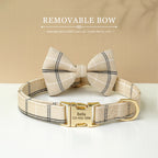 Personalized Dog Collar Cute Bowtie Puppy Cat Free Engraving  Small Medium Dogs Cats Chihuahua Yorkshire