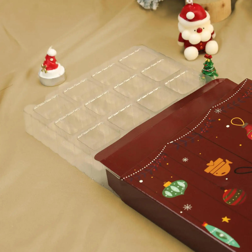 Christmas Advent Filling Box 24-Day Fillable Reusable Kids Christmas calender