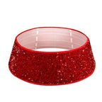 Stereoscopic Christmas Sequins Tree Cover Skirt Home Xmas Tree Surround