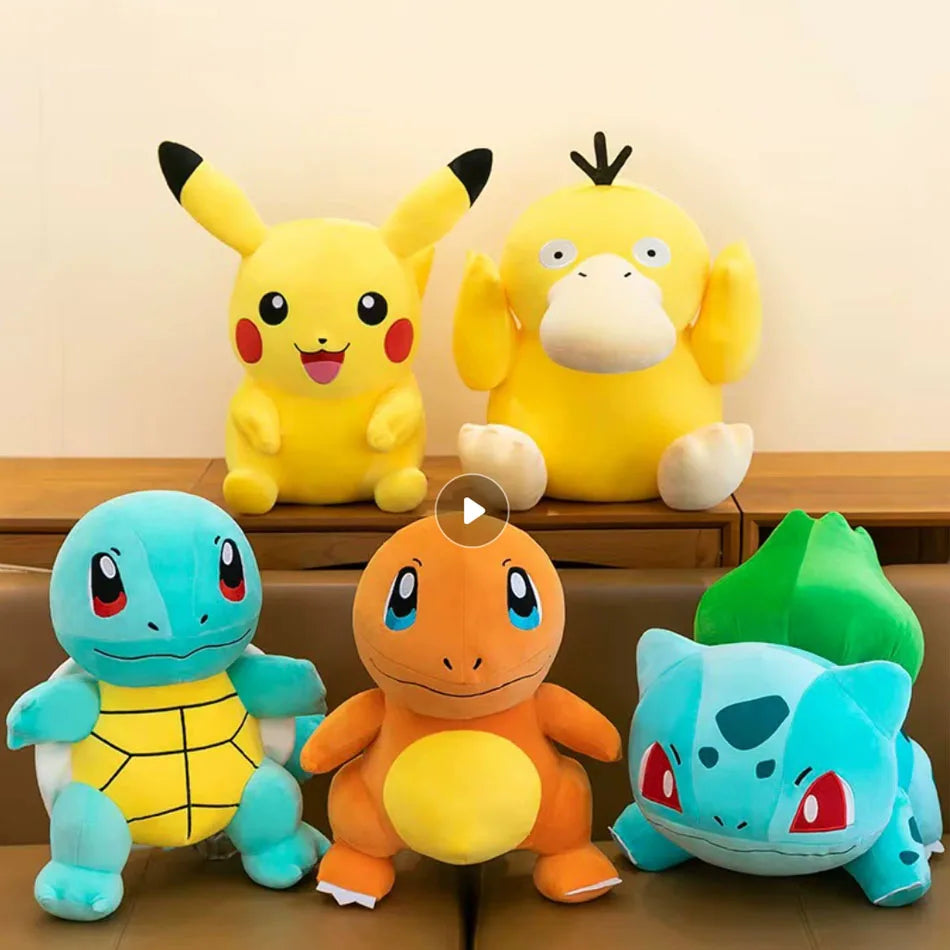 20CM Pokemon Plush Pikachu Dolls Kawaii Anime Pokémon Pichu Short Stuffed Toys Cute Cartoon TOMY Pokmon Children Birthday Gift