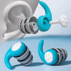 Silicone Noise Cancelling Earplugs Noise Filter Sleep Swimming Waterproof