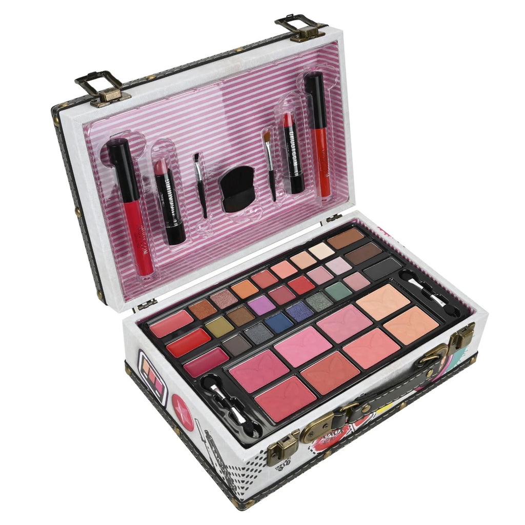 Makeup Starter Kit Professional Make Up Sets With Transparent Case Holiday Beauty Gift Set Starter Cosmetics Full Kits For Women