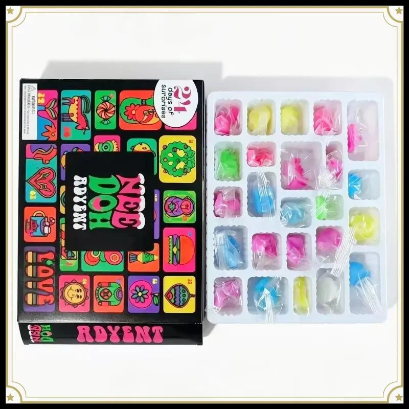NeeDoh 24-Day Advent Calendar 2026 – Kids' Surprise Gift
