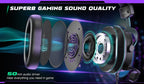 FIFINE Headset,3.5 mm Jack & USB Headphone with 7.1 Surround Sound/Volum Control/Mute Switch for PC / MAC / PS4 / PS5 Mixer-H9