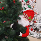 Snowman & Santa Christmas Tree Topper Doll