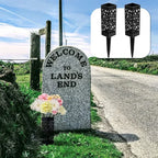 1/2/4PCS Cemetery Vase Plastic Cemetery Vase Decorations Gravestone Grave Yard Ground Outdoor Flower Marker Home Decorations