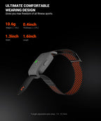 COOSPO HW9 Armband Heart Rate Monitor with HR Zones/Calories HRM Sensor for Fitness Cycling BLE5.0 ANT+ for Peloton,Zwift,Wahoo