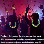 50/100Pcs Fluorescence Sticks Party Multicolor Glowing Stick Bright and  Bendy