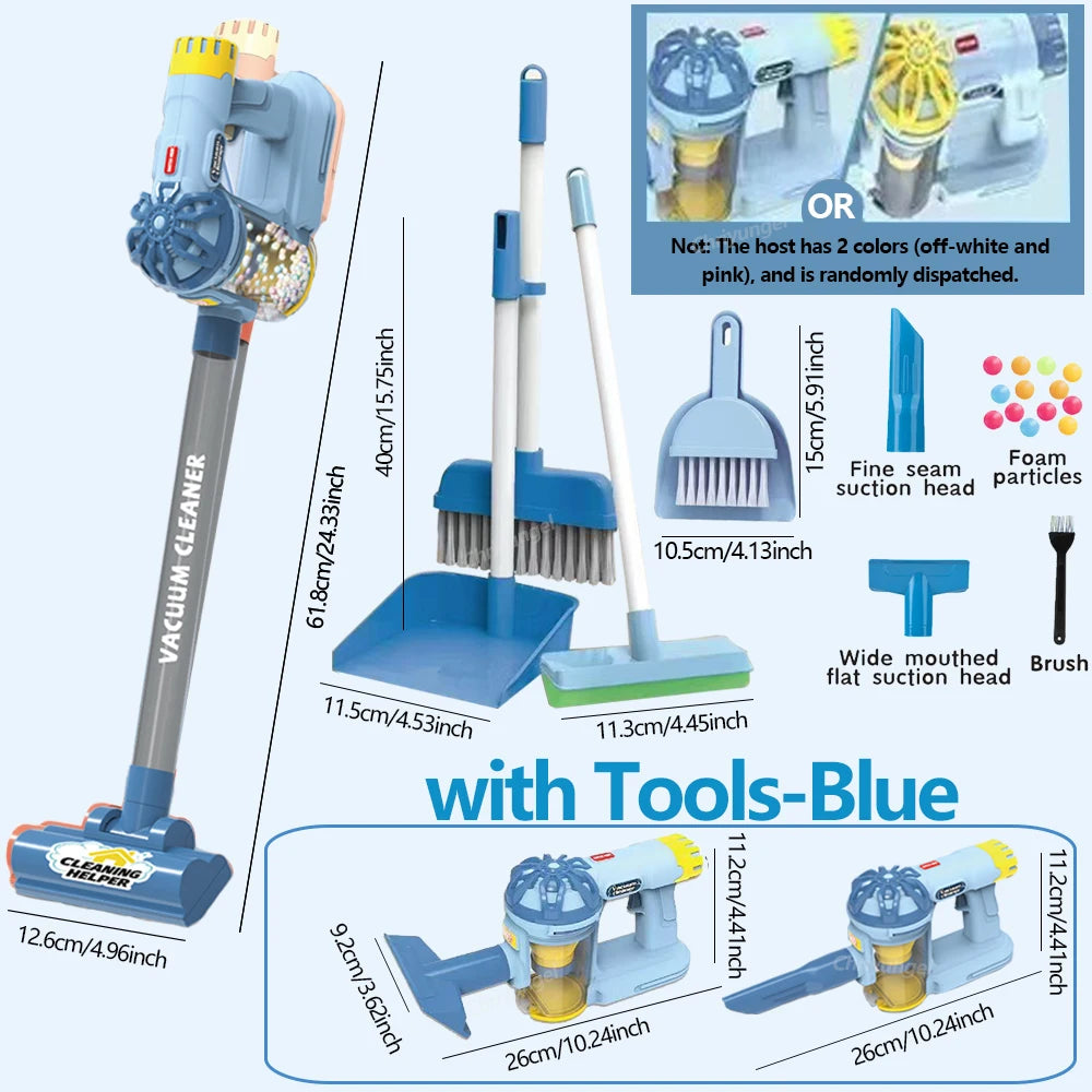 Children's Toy Vacuum Cleaner Set