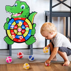 Kids Sticky Ball Dart Board Game – Ages 3+