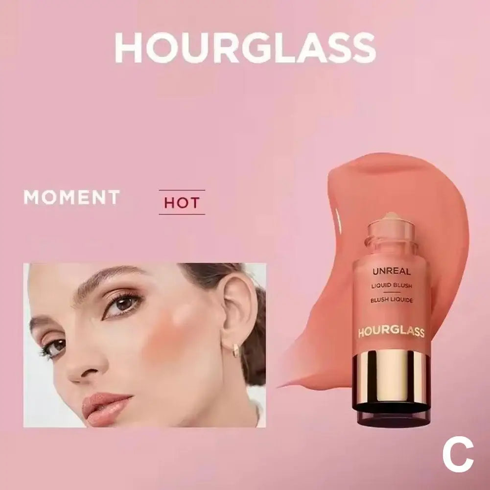 4.2g Hour/glass Pork Belly Blush New Light Mist Oil Control Powder Soft Glow Highlighter Cover Spot Foundation Delicate Makeup