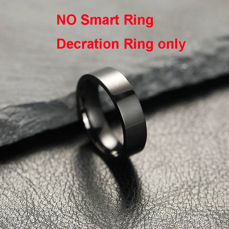 2026 Smart Ring Blood Pressure Heart Rate Sleep Monitoring
