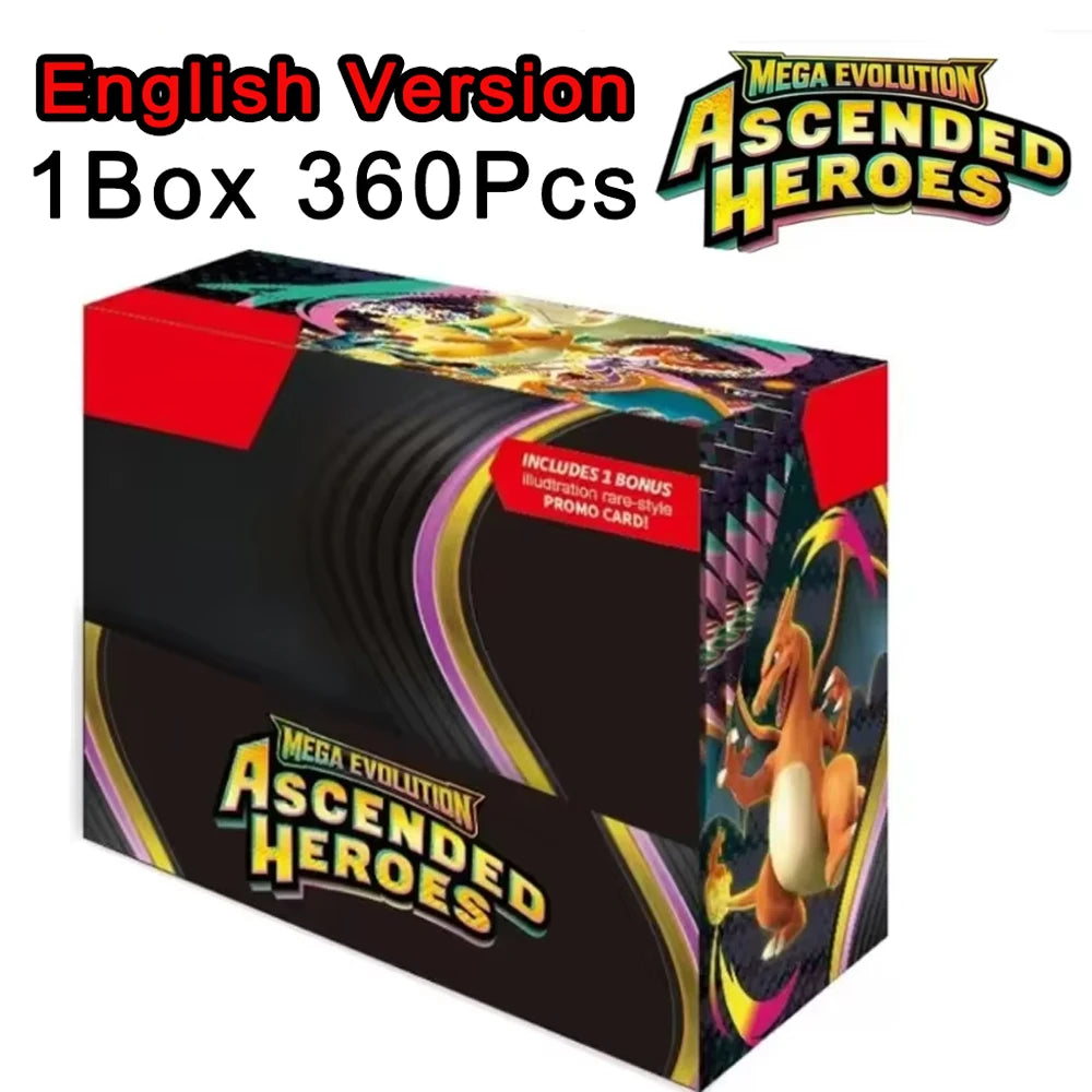 Pokémon English Trading Card Booster Box — 360 Cards