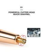 4-in-1 Rechargeable Women's Epilator & Facial Trimmer