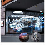 Flexible LED Screen Transparent Glass Display Film High Definition Window Advertising LED Signage for Retail Shops
