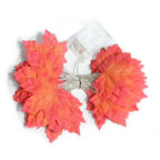 Autumn Maple Leaf LED String Lights – 2m, 3m or 6m