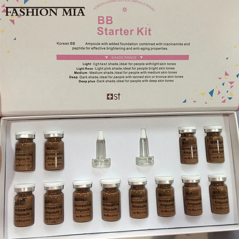 Korean BB Cream & Serum Kit — 12 Pieces