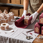 Cozy Gingerbread House Candle Jar with Lid Concrete Silicone Mold Collection Christmas Home Decoration