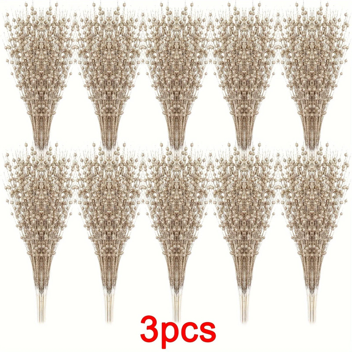 4Pcs Artificial Berry Bouquet Fake Plant Christmas Tree decoration