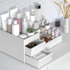 New Drawer Makeup Storage Box Dormitory Finishing Plastic Shelf