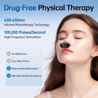 Smart Nasal Phototherapy Device Red Light & Infrared Therapy for Relief of Nasal Congestion Sneezing And Runny Nose - Nasal Care