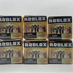Original Roblox Building Block Doll Cartoon 1 Series Virtual World Random Style Assembling Model Toy Game Redemption Code