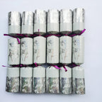 12 Inch Christmas Crackers Set of 6pcs, Christmas poppers, Christmas crackers with snap and prizes for adults