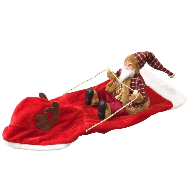 Santa & Reindeer Rider Christmas Dog Costumes