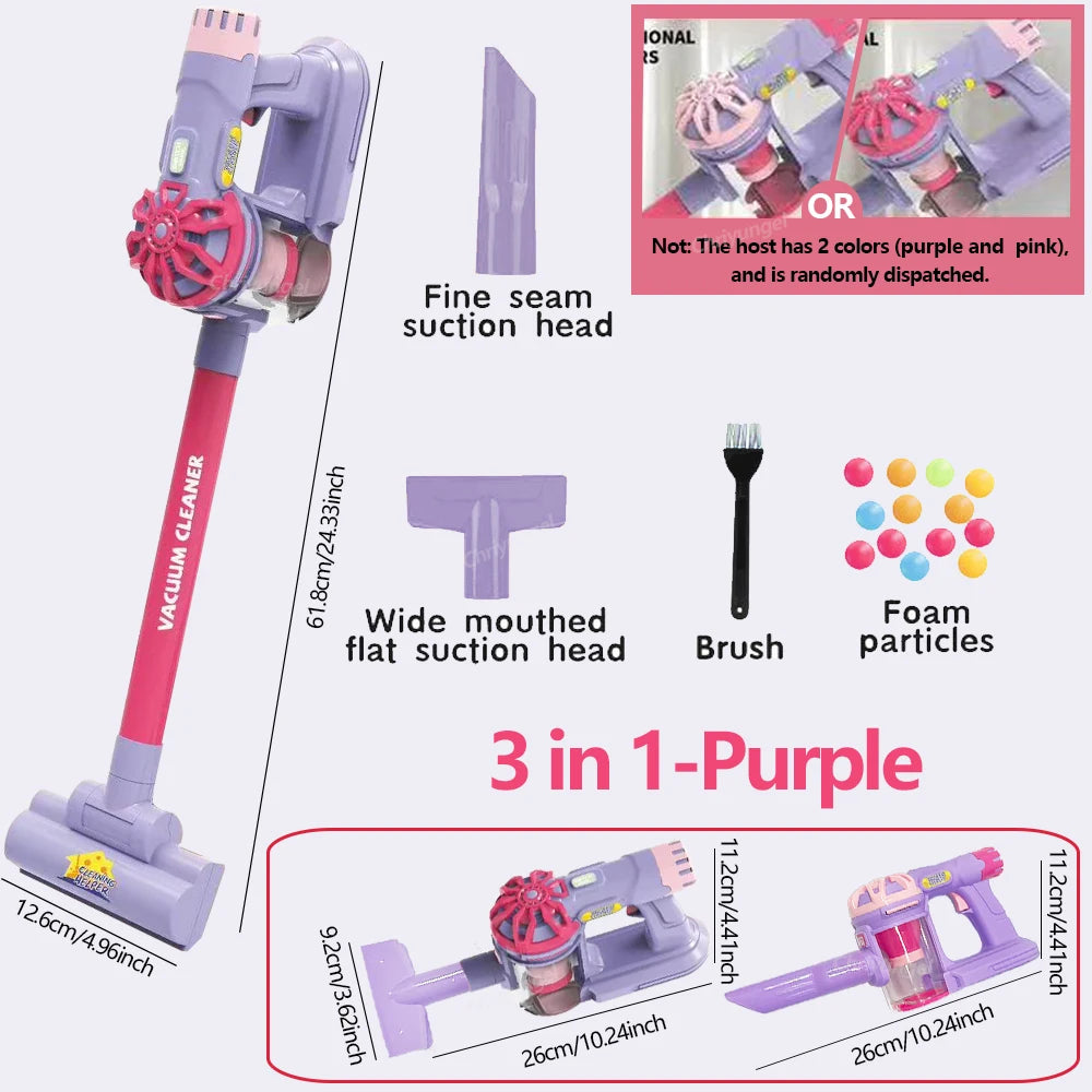 Children's Toy Vacuum Cleaner Set