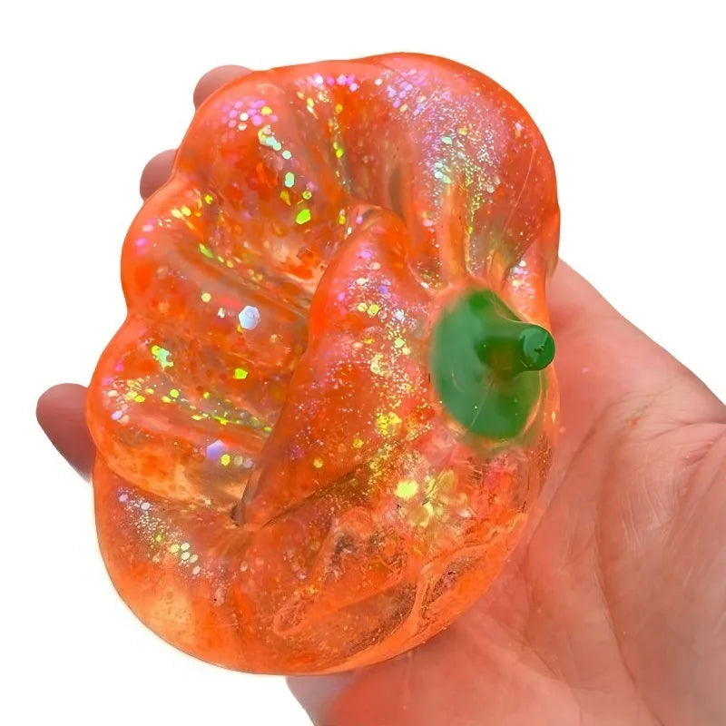 Halloween Pumpkin Maltose Stress Ball ,Soft Slow Rebound Halloween  gifts