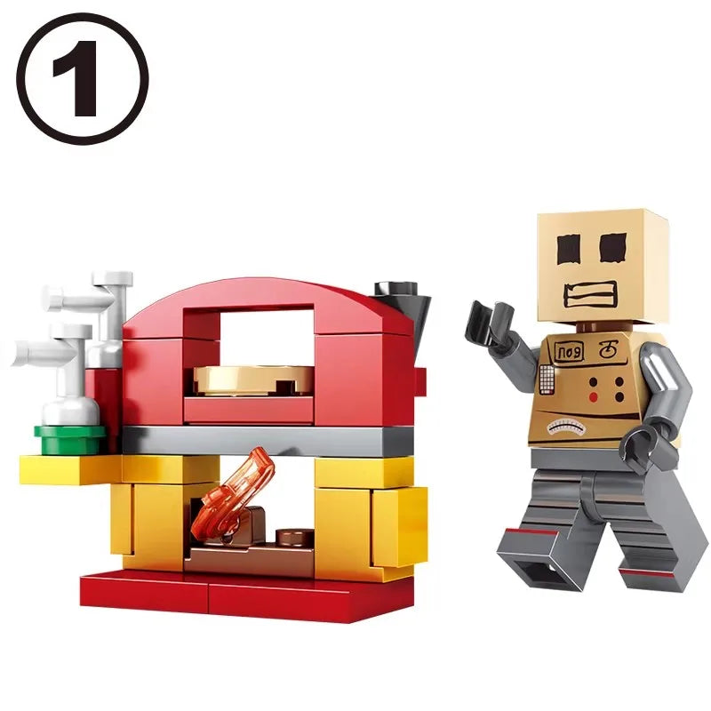 Roblox Model Toy 8 Styles Child Assembly Building Blocks Virtual World Games Figures Toy