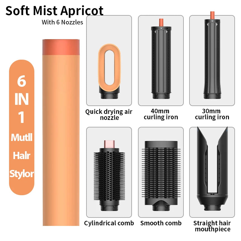 6-in-1 Hot Air Hair Styler — 1,700W