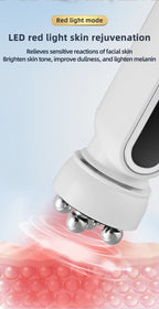 3in1 RF Heating EMS Facial 360° Roller Massager  Firm Microcurrent Beauty Machine
