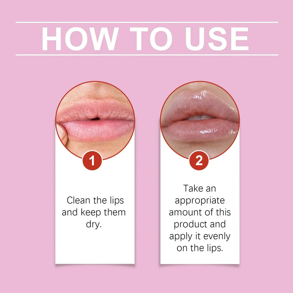 Instant Lip Plumping Essential Oil Nourishing Antiwrinkle Moisturising lip gloss