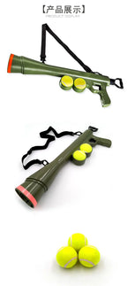 Pet Dog Ball Launcher, Tennis Ball Launcher Toy—Launches Ball