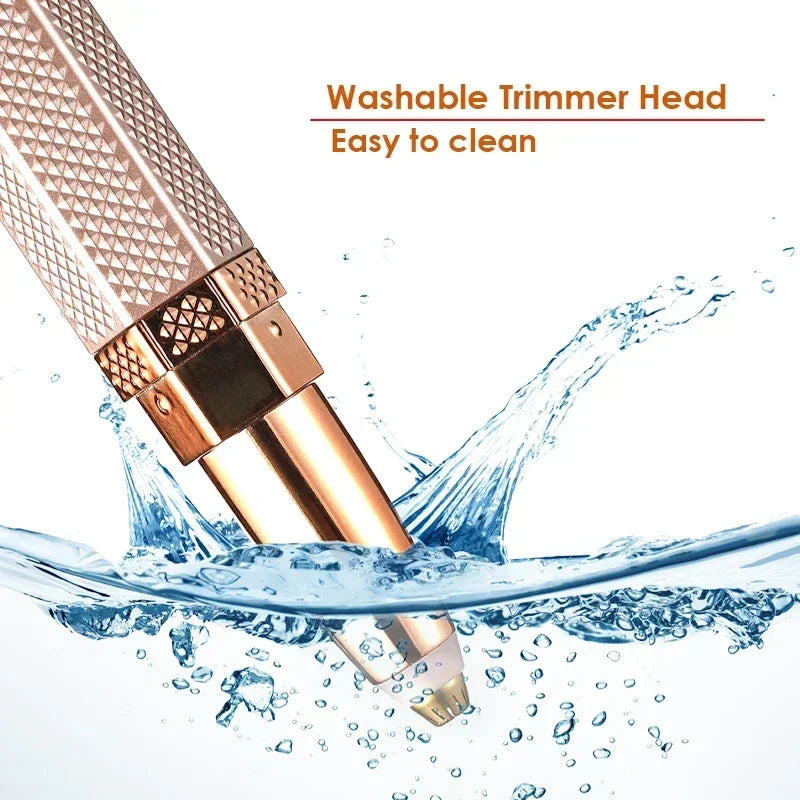 4-in-1 Rechargeable Women's Epilator & Facial Trimmer