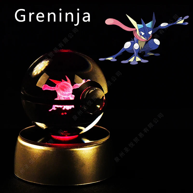 Pokémon 3D Crystal Ball Night Light
